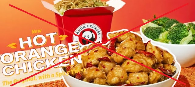 Hot Orange Chicken Panda Express